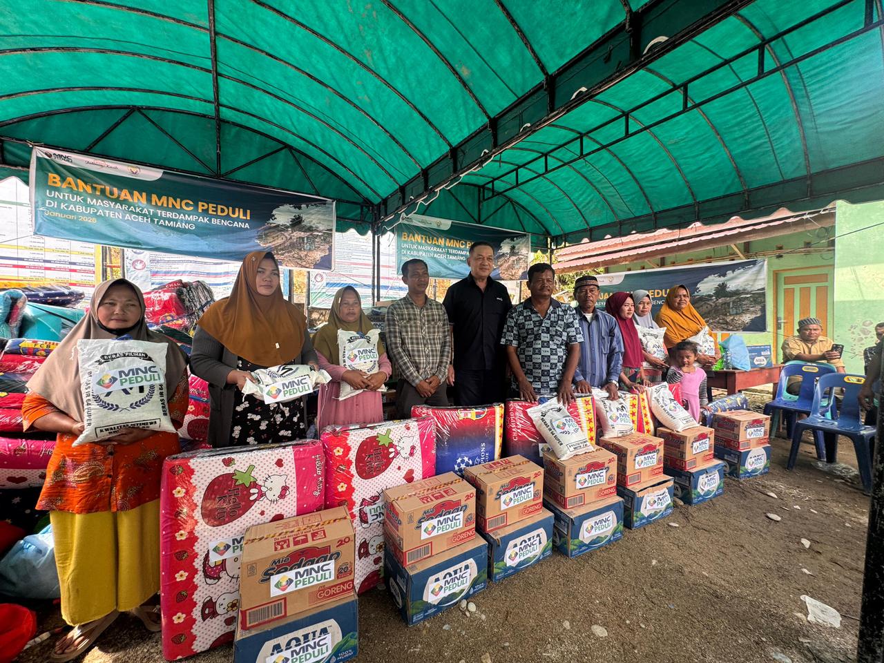 MNC Peduli Distribusikan 30 Ton Logistik bagi Warga Aceh Tamiang
