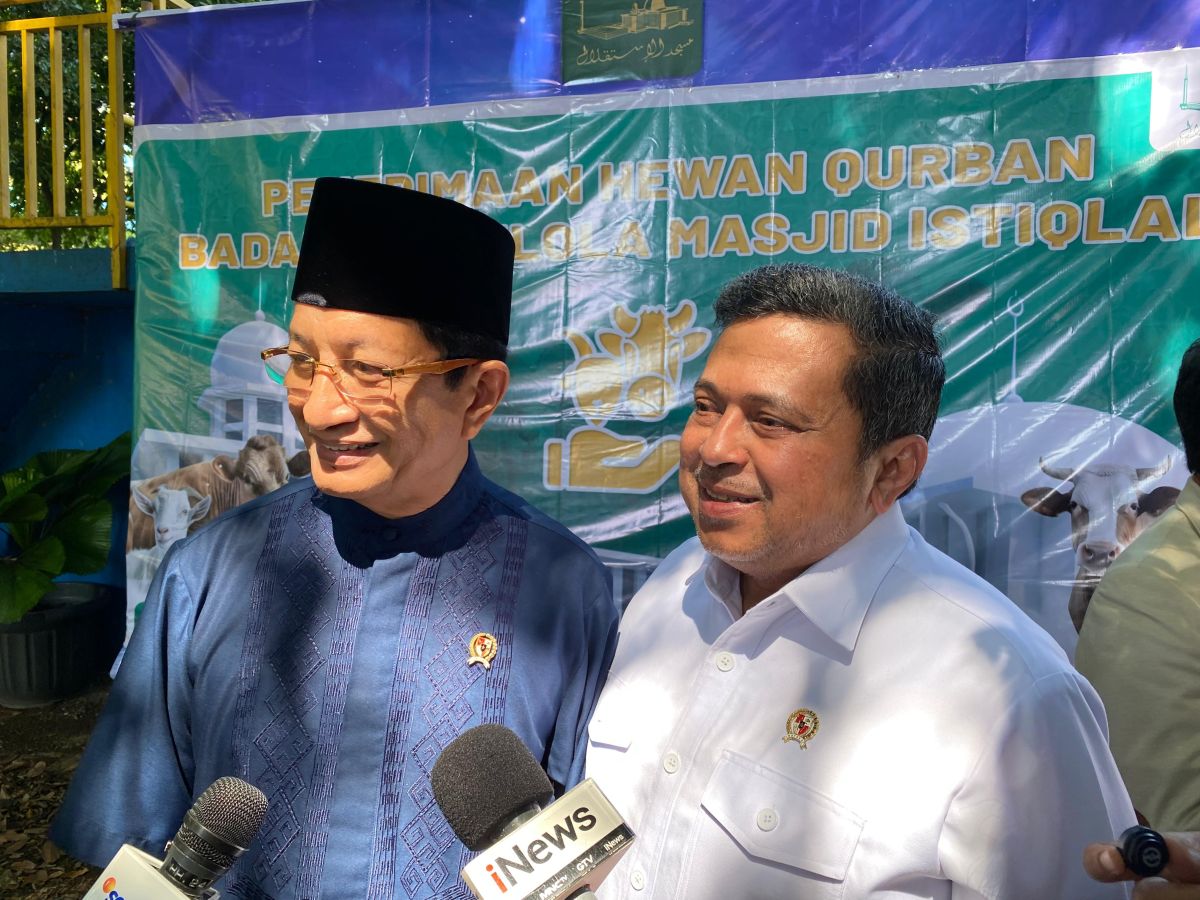 MNC Peduli Serahkan Hewan Kurban ke Masjid Istiqlal untuk Iduladha 1447 H