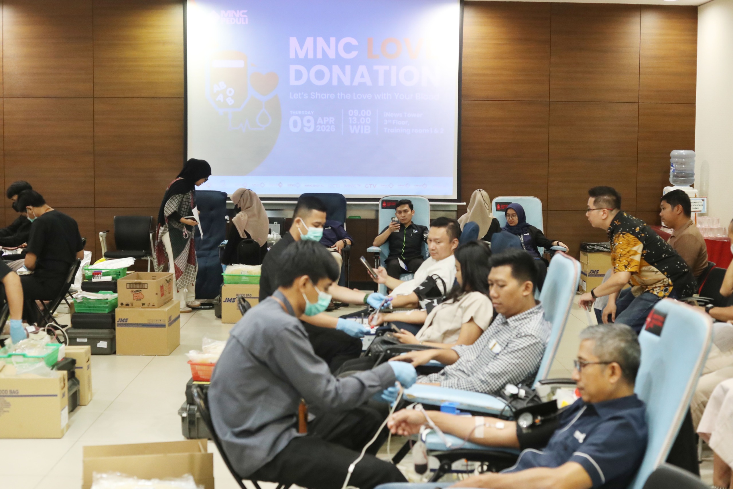 MNC Peduli Jadi Penyumbang Donor Darah Terbesar untuk RSCM