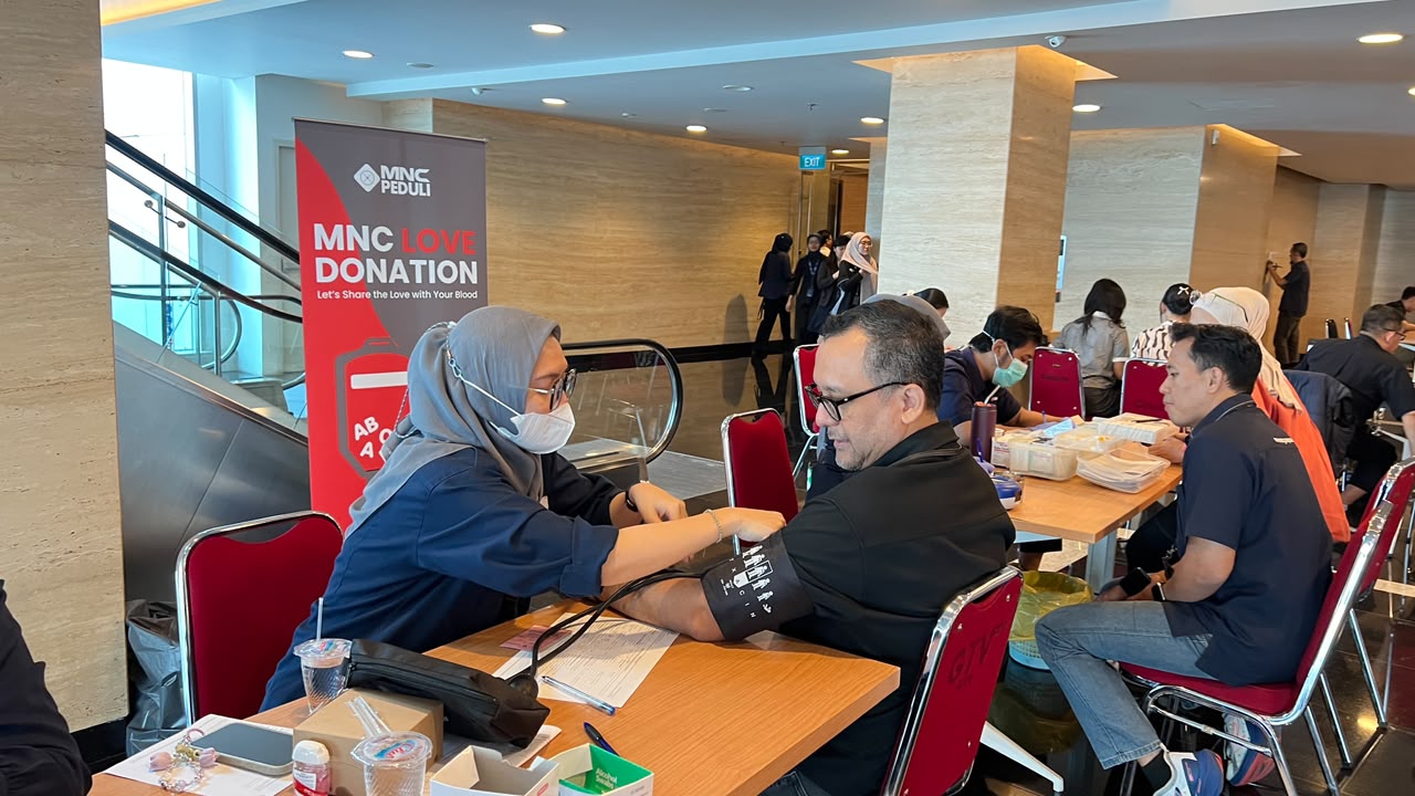 MNC Love Donation Kembali Digelar, Targetkan 300 Kantong Darah